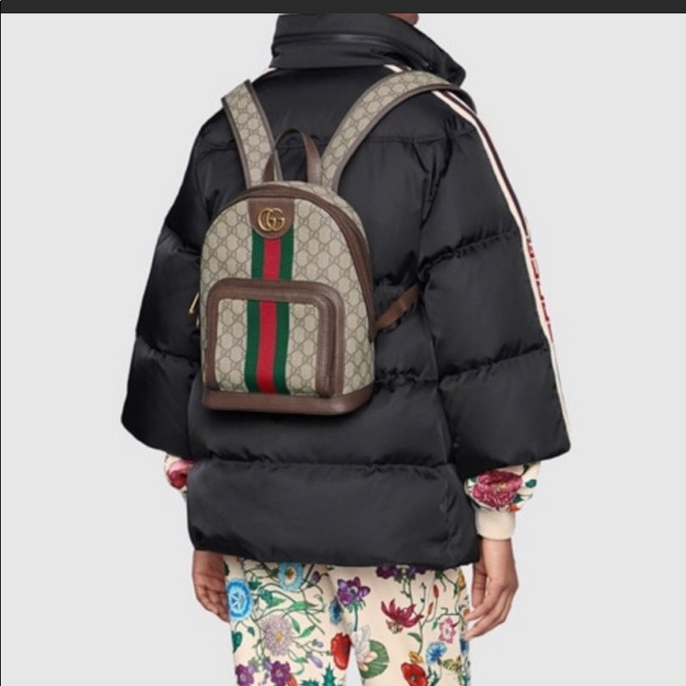 Gucci Ophidia GG Supreme Small Backpack